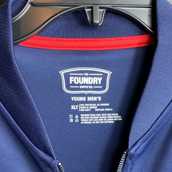 🛑SOLD🛑The Foundry Big & Tall Supply Co. Track Jacket XLT - Picture 6 of 6